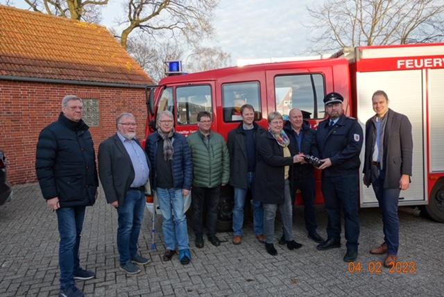 Spendenübergabe an Jugendfeuerwehren